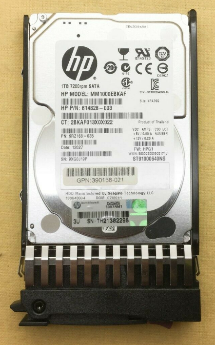 Жесткий диск Hewlett Packard Enterprise 2 TB 818365-B21