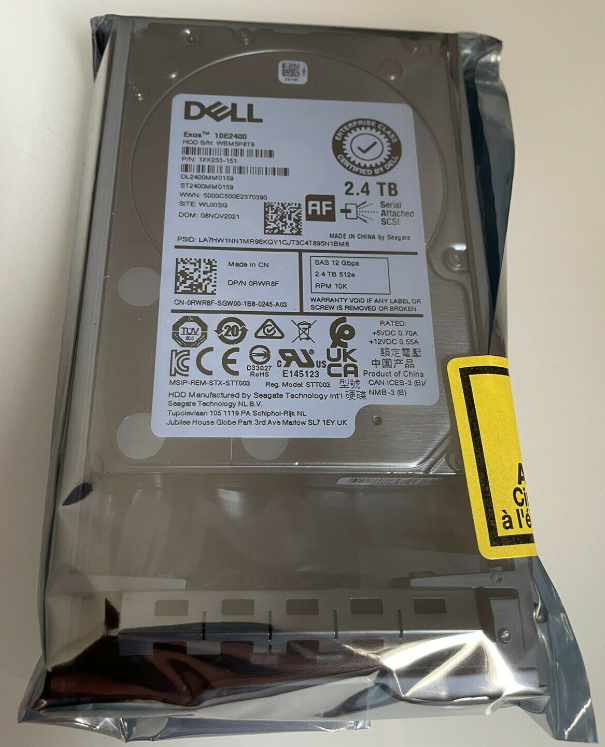 Жесткий диск Dell 3Tb 7.2K SAS 3.5" (DPTW9)