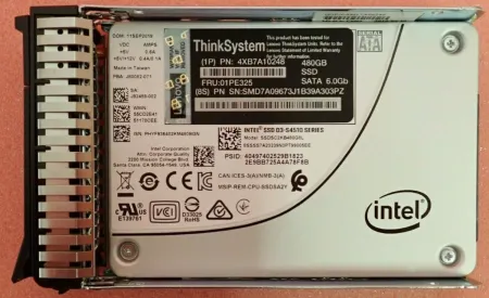 Твердотельный накопитель Lenovo 480Gb 6Gb/s SATA 2.5" (01PE325)