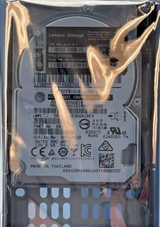 Жесткий диск IBM Lenovo 900Gb 10K 12Gb/s SAS 2.5” (01DC417)