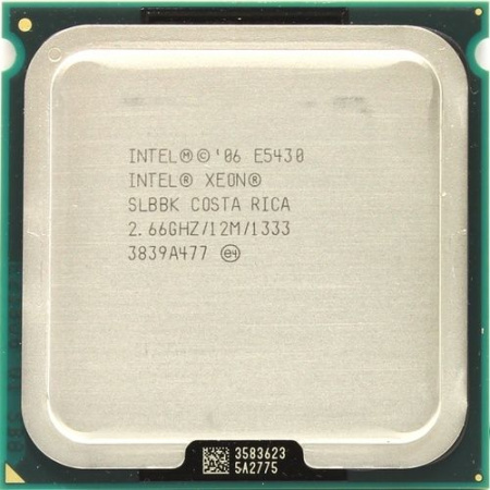 Intel L5410 2.23GHz 4C 12M 50W (SLAP4)