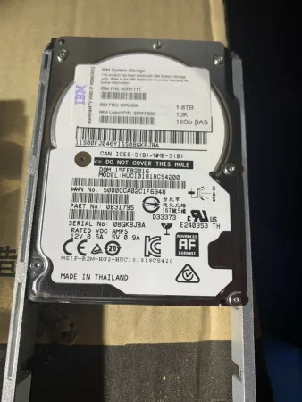 Жесткий диск IBM 1.8Tb 10K 12Gb/s SAS 2.5'' (00RX908)
