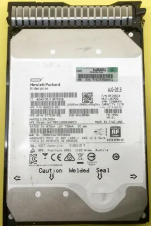 Жесткий диск HPE 12Tb 7.2K 12Gb/s SAS 3.5" (881779-B21)