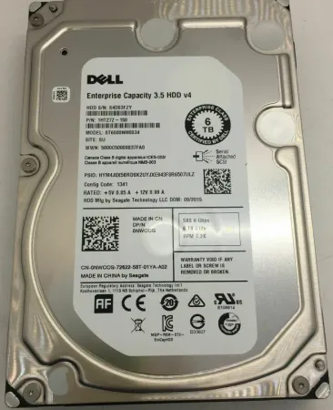 Жесктий диск Seagate 6Tb 7.2K 6Gb/s SAS 3.5" (ST6000NM0034)