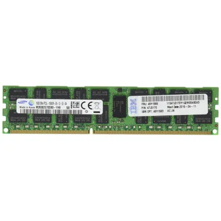 Оперативная память IBM 16Gb PC3L-10600 CL9 ECC DDR3 (49Y1565)