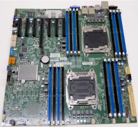 Плата материнская Supermicro (X10DRH-iT)
