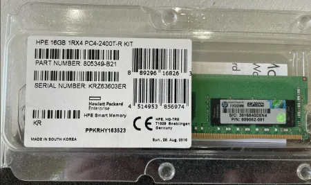 Оперативная память HPE 16Gb DDR4-2400 (862930-B21)