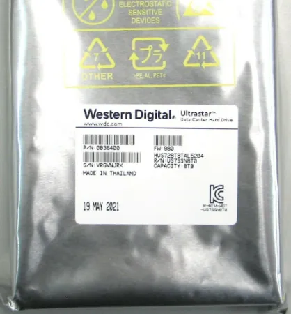 Жесткий диск Western Digital 8Tb 7.2K SAS 3.5" (HUS728T8TAL5204)