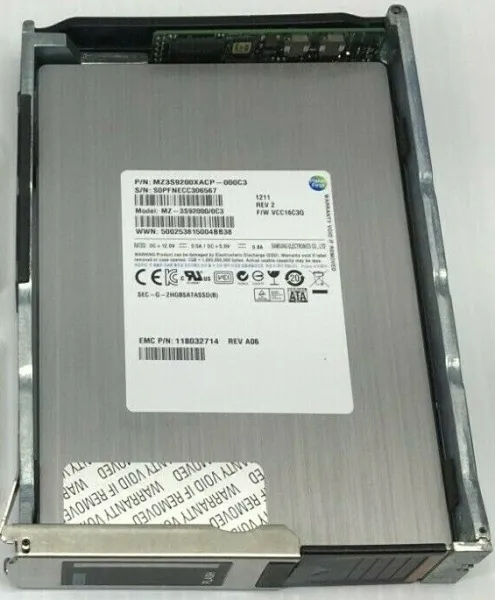 Диск EMC 100GB 2.5in SAS SSD for VNX (VX-2S6F-100)