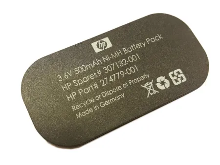 Батарея HP  3.6V 500 mAh (274779-001)