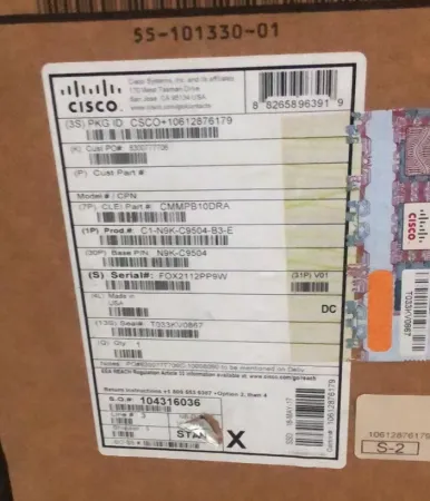 Коммутатор Cisco Nexus (N9K-C9504)