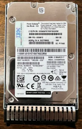 Жесткий диск IBM 300Gb 15K 6Gb/s SAS 2.5'' (00E9912)