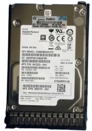 Жесткий диск HPE 900Gb 15K 12Gb/s SAS 2.5'' (EH000900JWHPK)