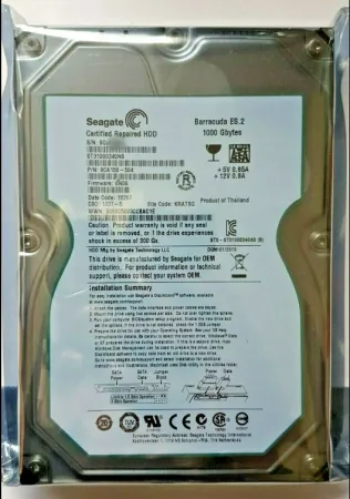 Жесткий диск Seagate 1Tb 7.2K 3Gb/s SATA 3.5" (ST31000340NS)