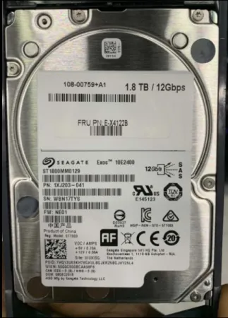 Жесткий диск NetApp (Seagate) 1.8Tb 10K 12Gb/s SAS 2.5" (108-00561)