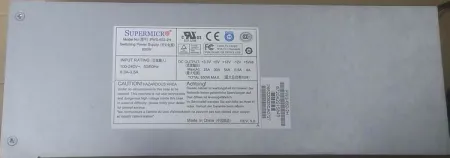 Блок питания SuperMicro 650W (PWS-652-2H)
