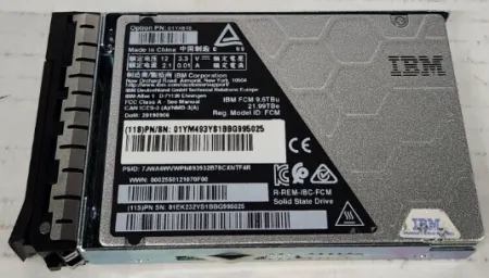 Твердотельный накопитель IBM 9.6Tb 2.5" TLC PCI Express 3.0 x4 NVMe U.2 (01EK232)