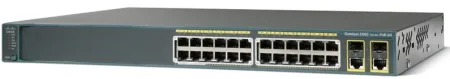 Коммутатор Cisco (WS-C2960R+24PC-S)