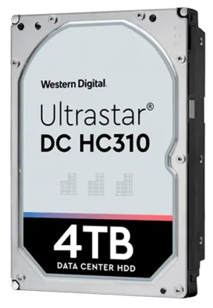 Жесткий диск Western Digital 4Tb 7.2K 12Gb/s SAS 3.5" (HUS726T4TALS204)