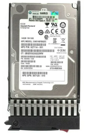 Жесткий диск HPE 146Gb 15K 6Gb/s SAS 2.5" (730707-001)