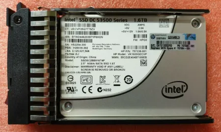 Твердотелый накопитель HPE 1.6Tb 6Gb/s SATA 2.5" (757381-001)