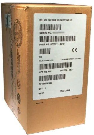 Жесткий диск HPE MSA 900Gb 15K 12Gb/s SAS 2.5" (EH000900JWCPN MSA)