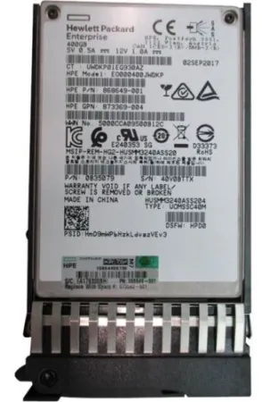 Твердотельный накопитель HPE 400Gb 12Gb/s SAS 2.5'' (873563-001)