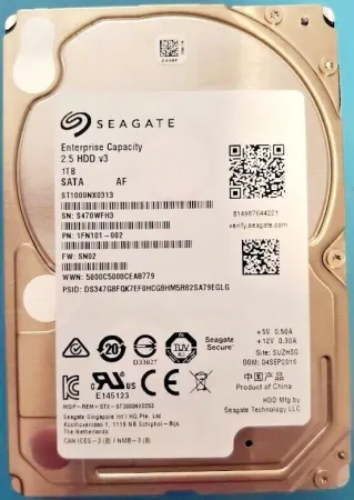 Жесткий диск Seagate 1Tb 7.2K 6Gb/s SATA 2.5" (1FN101-002)