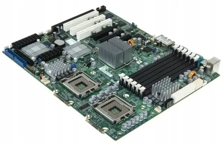 Материнская Плата HP iE8500 Quad Socket 604 4x4DualDDRII 2UW320SCSI U100 5PCI-X Video LAN1000 E-ATX 667Mhz For DL580G3 (376468-001)