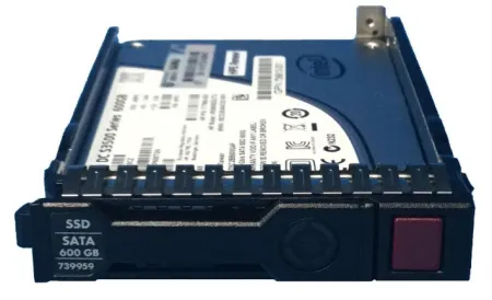 Твердотельный накопитель HPE 600Gb 6Gb/s SATA 2.5" hot-plug (739906-B21)