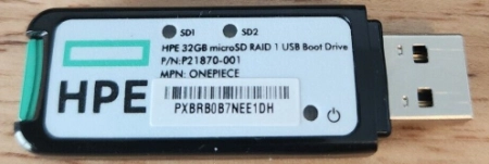 Флеш-накопитель HPE 32Gb microSD RAID 1 USB Boot Drive (P21870-001)