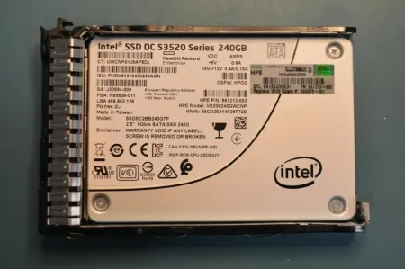 Твердотельный накопитель HPE 240Gb 6Gb/s SATA 2.5" (872067-B21)
