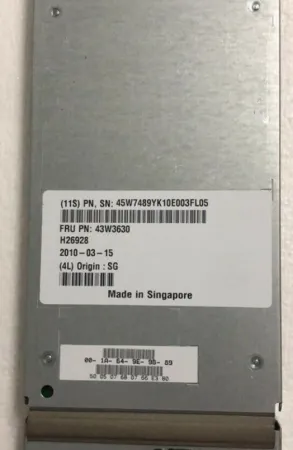 Модуль RAID-контроллера IBM BladeCenter S SAS (43W3584)