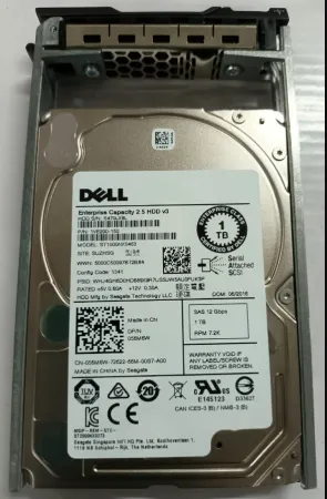 Жесткий диск Dell 1Tb 7.2K 12Gb/s SAS 2.5'' (8YJ00)