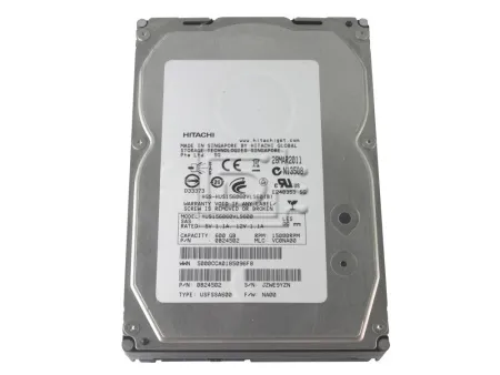 Жесткий диск Hitachi HGST 600Gb 15K 6Gb/s SAS 3.5" (HUS156060VLS600)