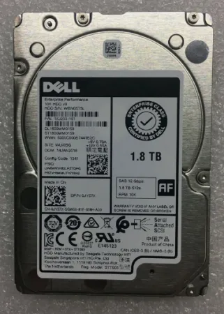 Жесткий диск Dell 1.8Tb 12Gb/s 10K SAS 2.5" (1XJ233-151)