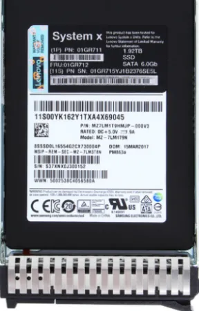 Твердотельный накопитель IBM 1.92Tb 6Gb/s SATA 2.5" (01PE308)