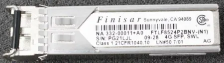 Трансивер Finisar SFP 850nm 4Gb/s (FTLF8524P2BNV)