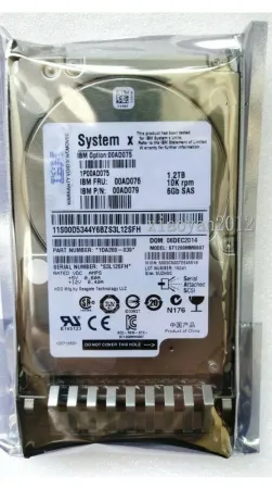 Жесткий диск IBM 1.2Tb 10K 6Gb/s SAS 2.5'' (00AD076)