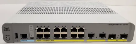 Коммутатор Cisco Catalyst 3560-CX 12 Port PoE IP Base (WS-C3560CX-12PC-S)
