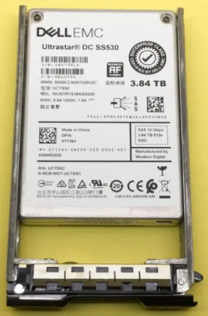 Твердотельный накопитель Dell 3.84Tb 12Gb/s SAS 2.5'' (41XNY)