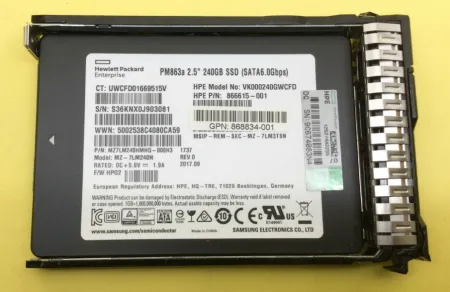 Твердотельный накопитель HP 200 GB 653078-B21