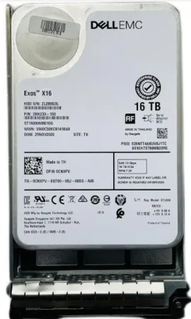 Жесткий диск Seagate 16Tb 7.2K 12Gb/s SAS 3.5" (ST16000NM010G)