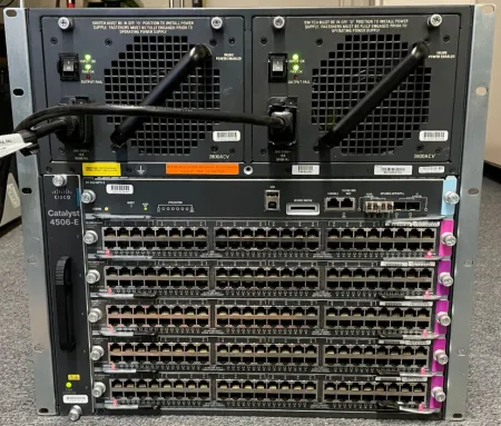 Коммутатор Cisco Catalyst 4506-Е Chassis (6-Slot) AC PS Fans (WS-C4506-E)
