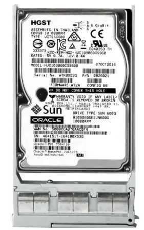 Жесткий диск SUN/ORACLE 600Gb 10K SAS 6Gb/s 2.5'' (542-0289-01)