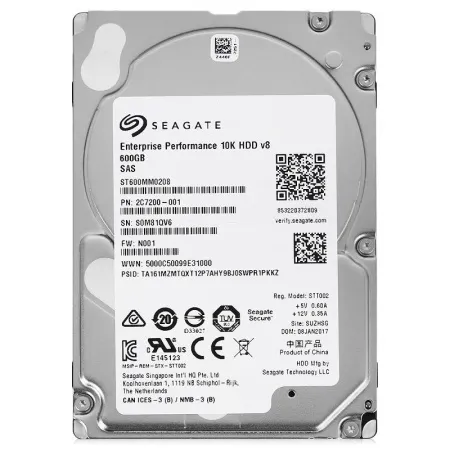 Жесткий диск Seagate 600GB 10K SAS 2,5" (ST600MM0208)