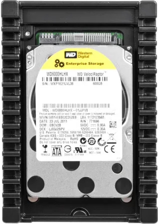 Жесткий диск WD VelociRaptor 600Gb 10K 6Gb/s SATAIII 3.5" (WD6000HLHX)