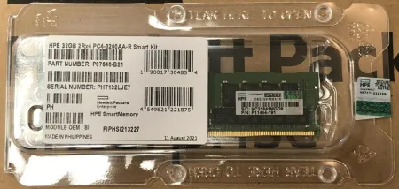 Оперативная память HPE 32Gb DDR4-3200 (P07646-B21)