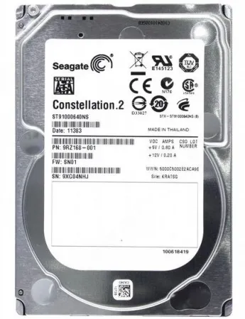 Жесткий диск Seagate 1Tb 7.2K SATAIII 2.5'' (ST91000640NS)