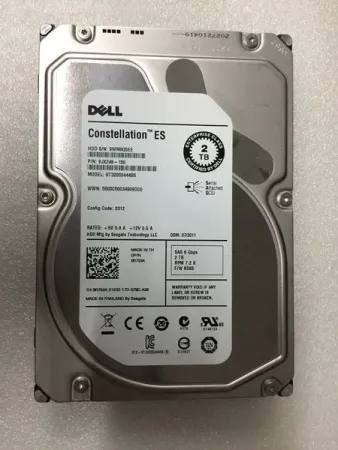 Жесткий диск Dell 2TB 7.2K 6Gb/s SAS 3.5" (4XVVV)